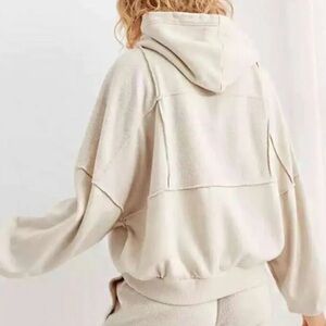 NWT Aerie Oversized Patchwork Hoodie
